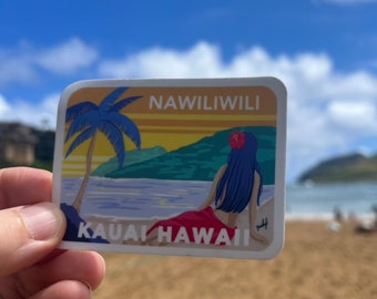 Nawiliwili Kauai-sticker