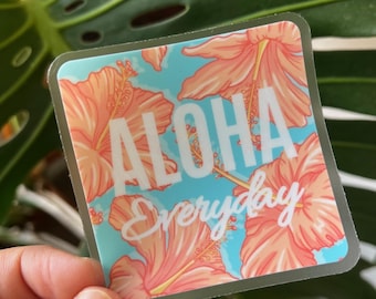 Aloha Alltags Sticker