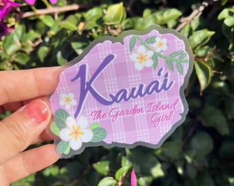 Kauai Palaka Aufkleber - Hawaii