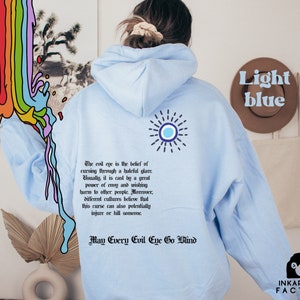 Gothic Evil Eye Hoodie, Third Eye Hoodie, Evil Eye Clothing, Eye Hoodie, Mystic Hoodie, Celestial Hoodie, Star Eye Hoodie, Eye Hoodie, shir