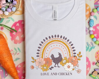 Cottagecore Huhn Shirt Cottagecore Herbst Shirt Cottagecore Aesthetic Shirt Huhn Mutter Liebhaber Geschenk Huhn Shirt Huhn Shirt Frauen Lustig