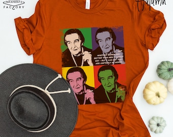 Golda Meir Jersey Shirt Golda Meir Quotes Shirt Retro Pop Art Shirt Art Shirt Modern Art Shirt Aesthetic Tshirt  Motivation Gift for Her