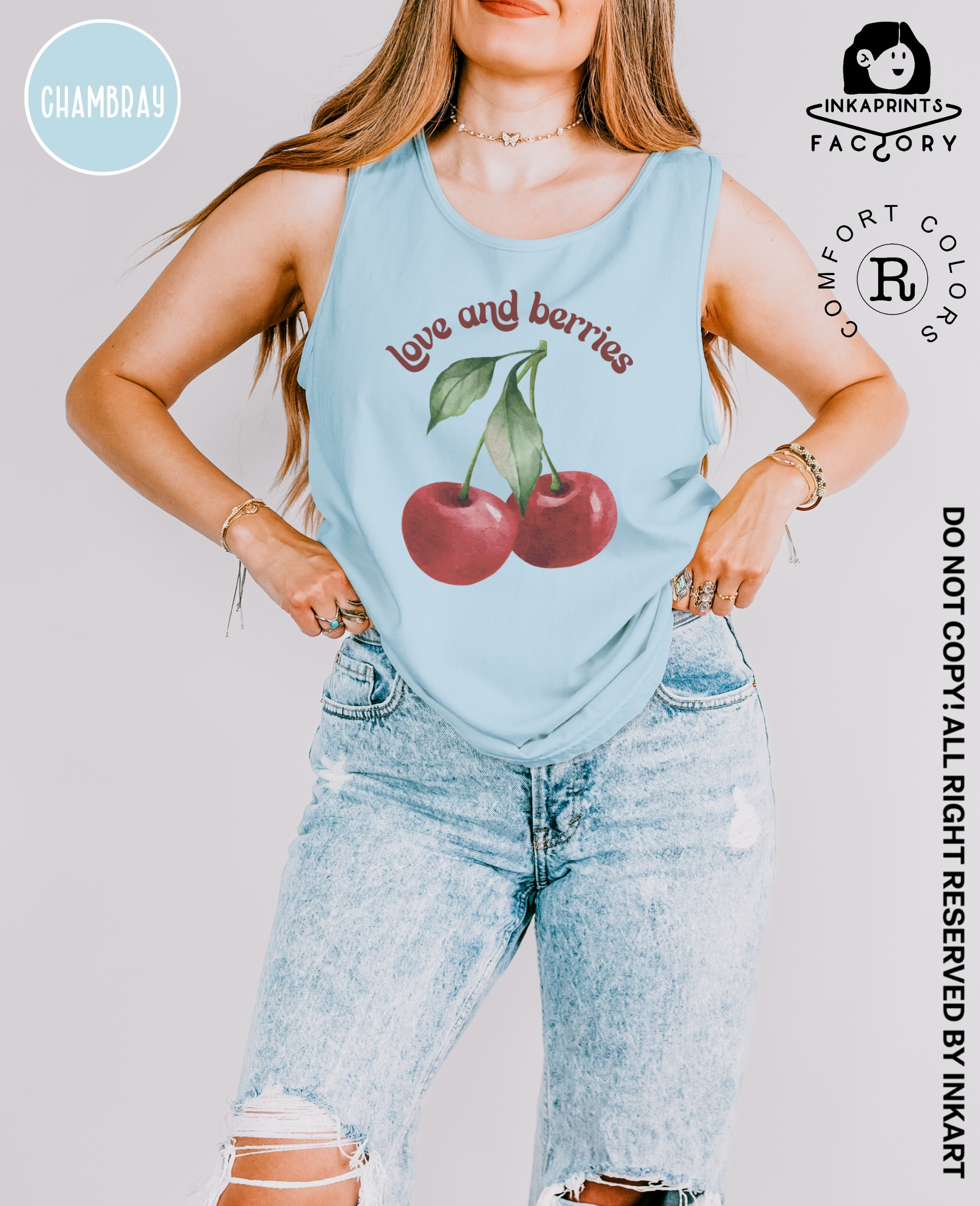 Cherry Tank Top - Etsy