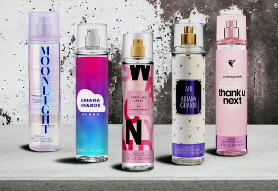 Ariana Grande Set of 5 Body Mists (decant) - Etsy