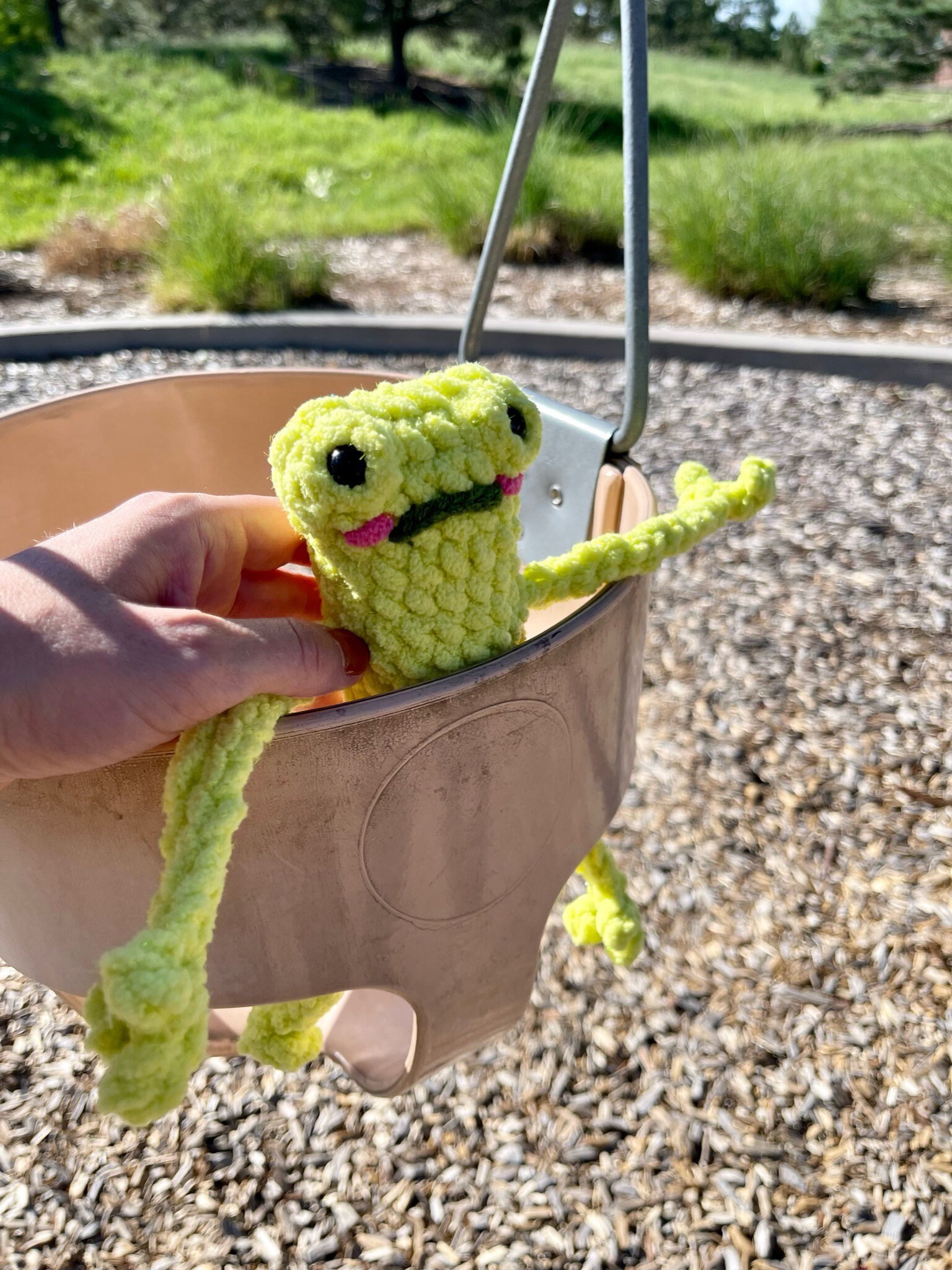 Leggy Froggy Pocket Plush Crochet Frog Custom Frog Plush Etsy