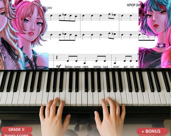 How It’s Done - Demon Hunters KPOP | Grade 2 Easy Piano Sheet Music | Simplified PDF