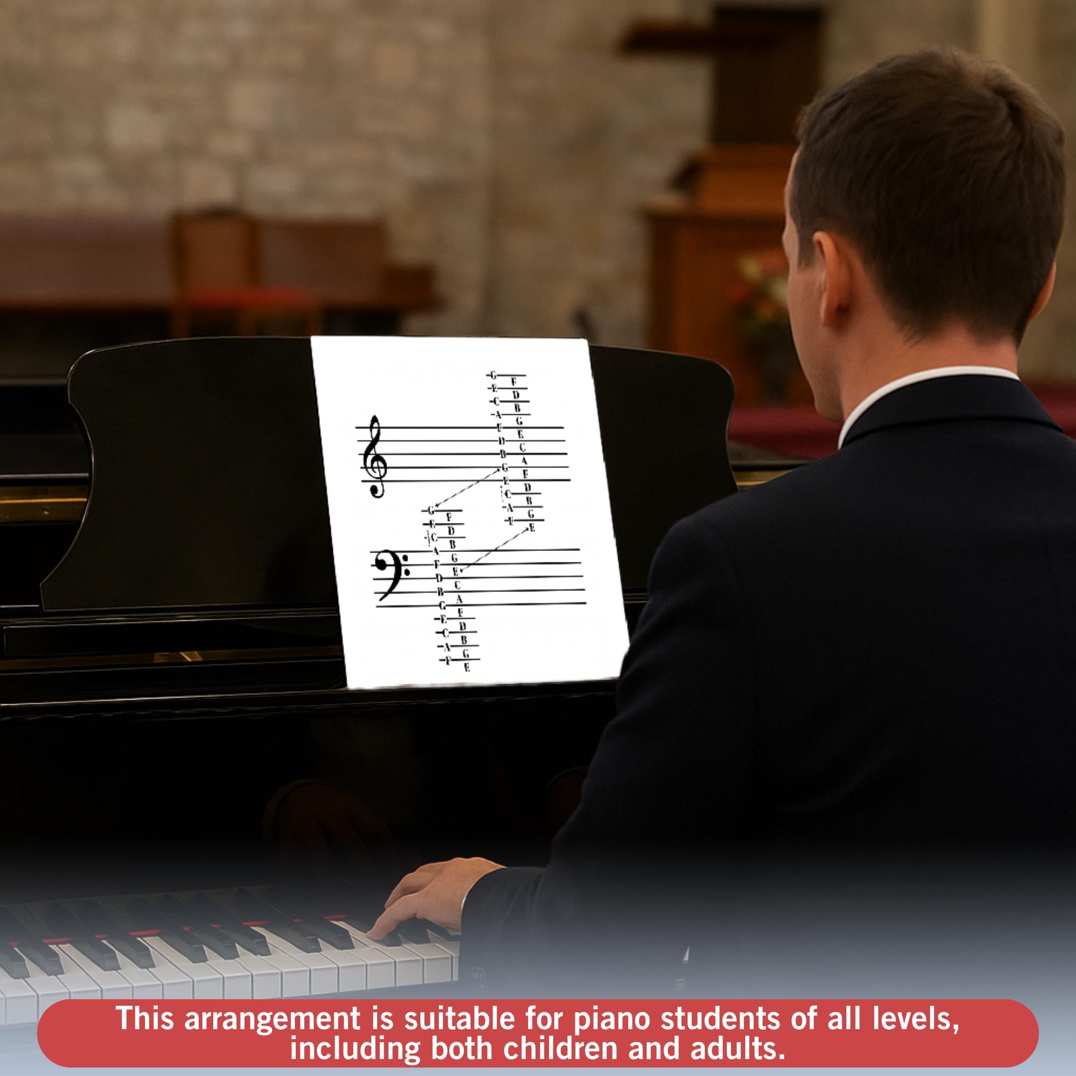 Music Staff Notes Poster Theory Chart - Printable Music Theory - Treble ...