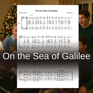 Sul mare di Galilea – Spartiti per coro SATB e pianoforte in formato PDF – The Carter Family / Raymond Cooper
