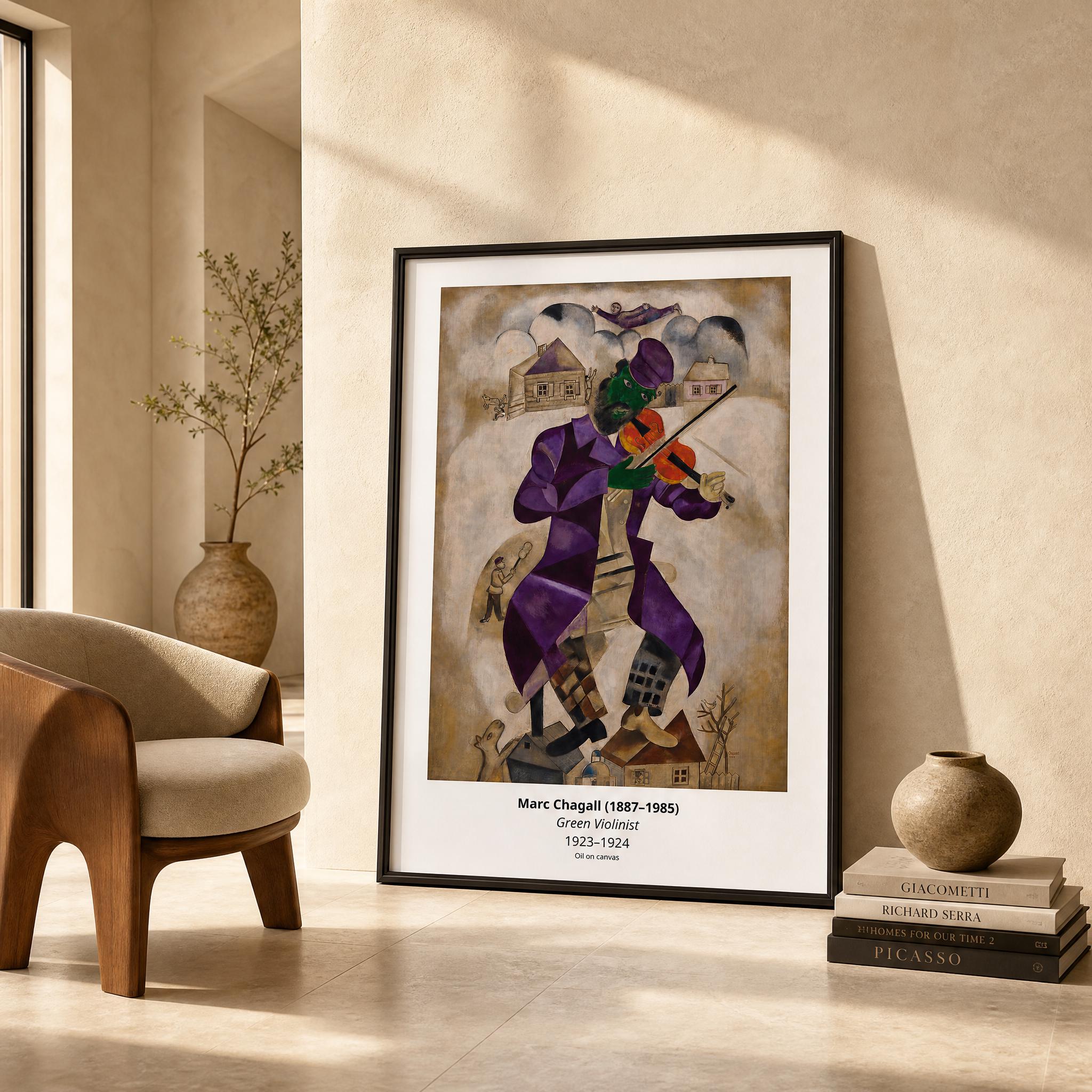 Chagall Violinist - Etsy