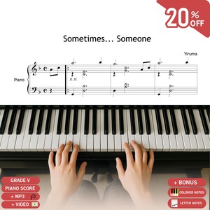 Sometimes… Someone – Yiruma | Grade 5–6 Piano Sheet Music PDF with MP3 + Tutorial Video