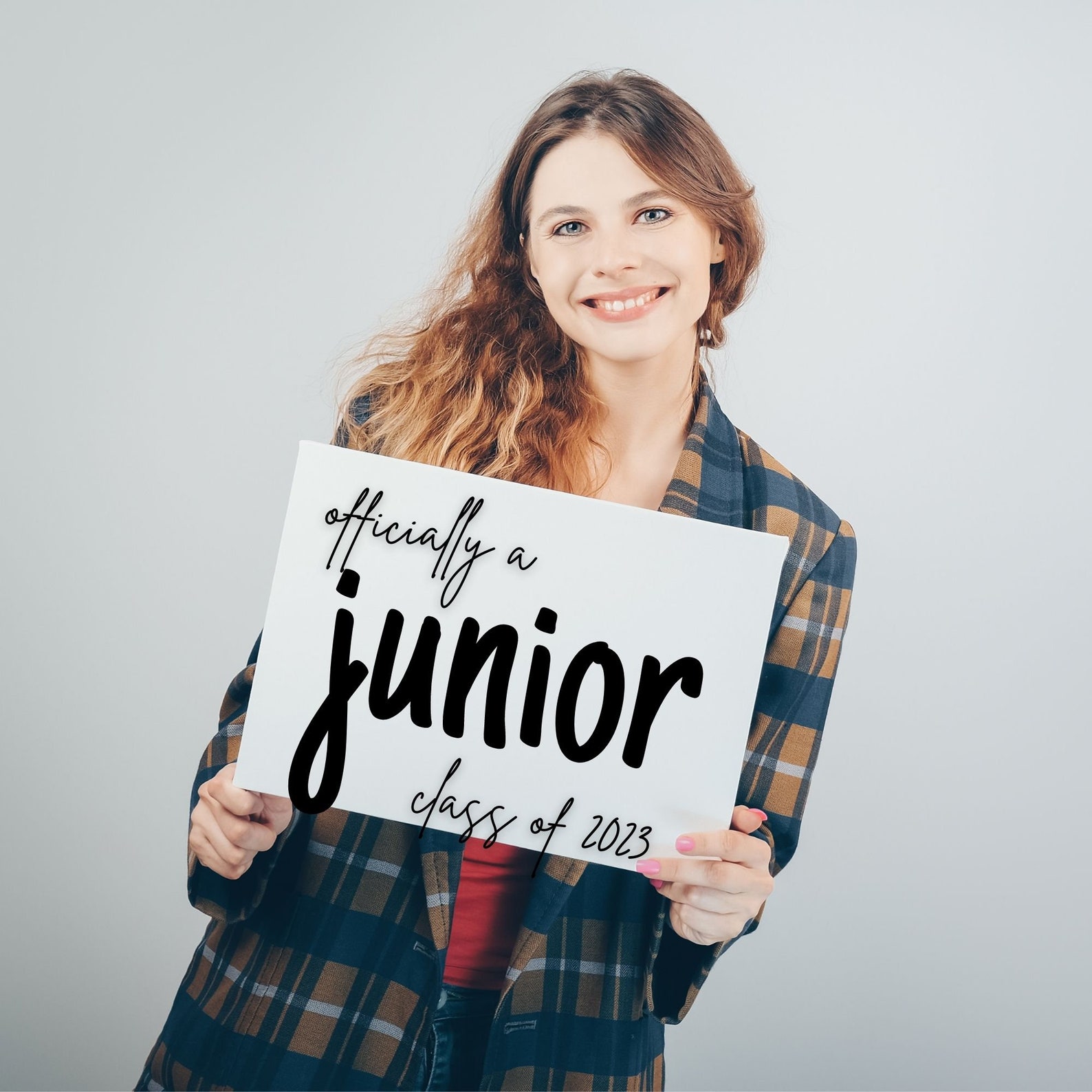 First Day of Junior Year Sign Printable First Day Sign Back Etsy