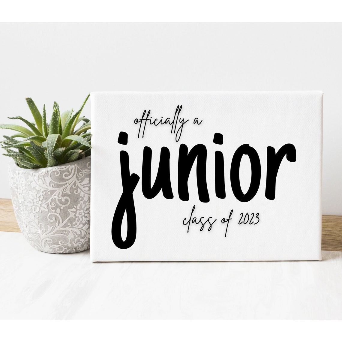 First Day of Junior Year Sign Printable First Day Sign Back Etsy