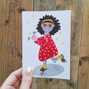 Postal Beestenbos - Mollie Dançante