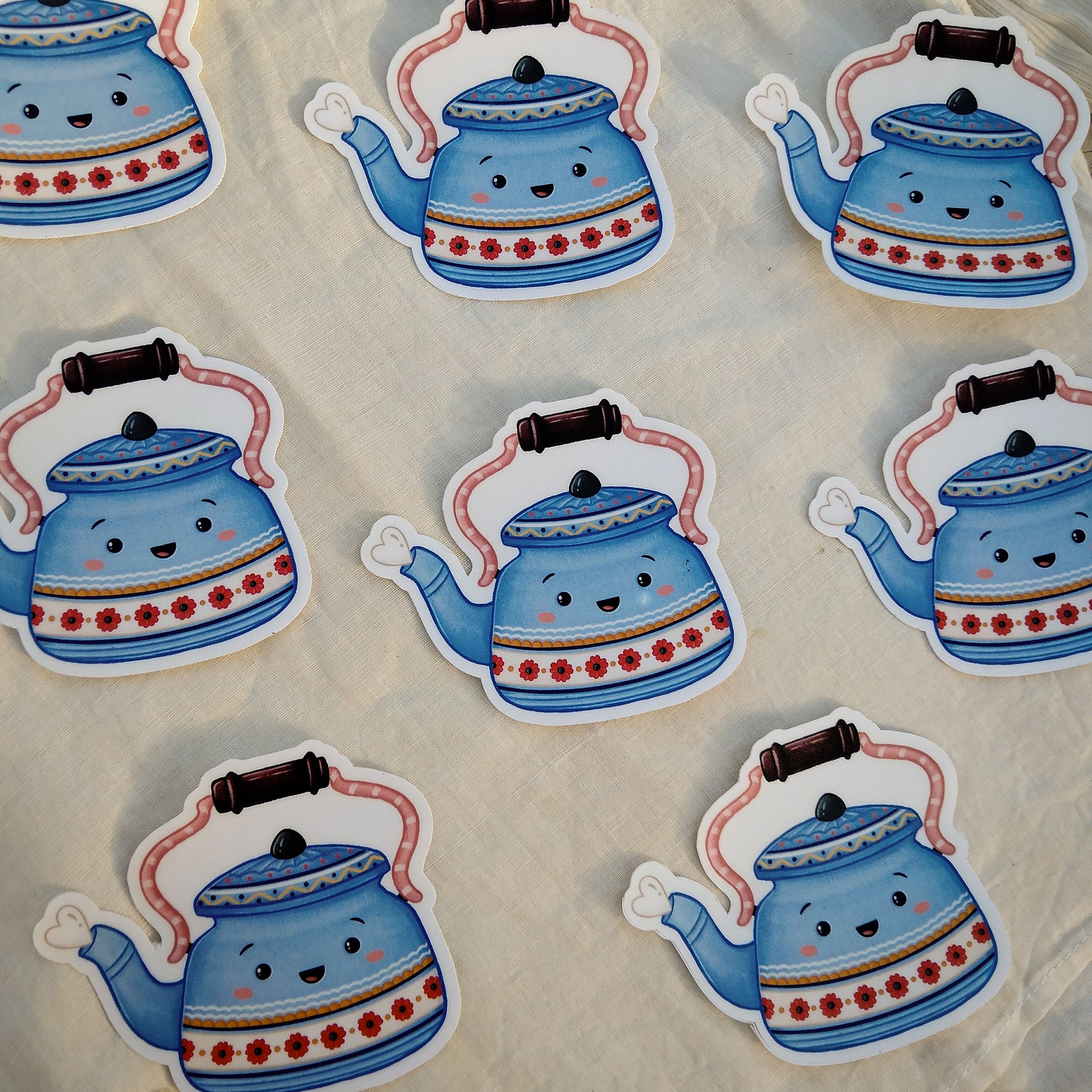 Stickers Vinyl Stickers Teapot Stickers Animals Cute Sticker Kids