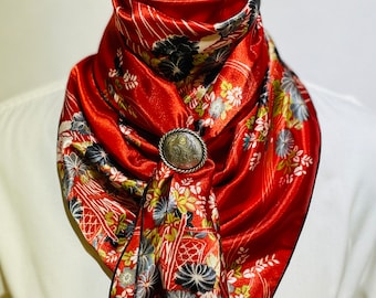 Wild Rag Red Floral