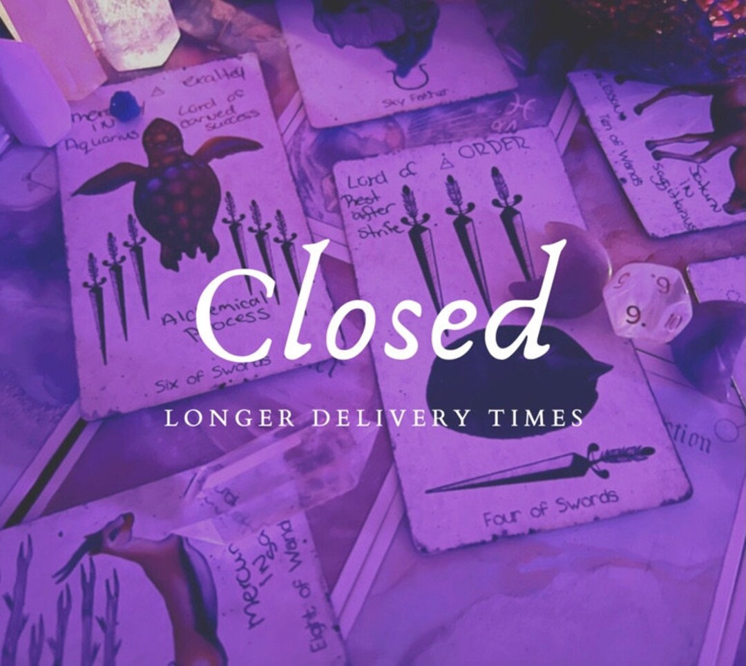 SAME HOUR Tarot Reading Closed - Etsy