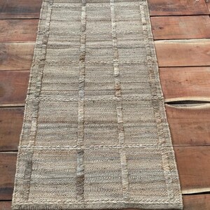 Natural Hemp Jute Runner, Stair Runner, Handmade Stairs Hemp Jute Runner, Boho Decor Rug, Eco Friendly Rug, Traditional Indian Jute Runner,
