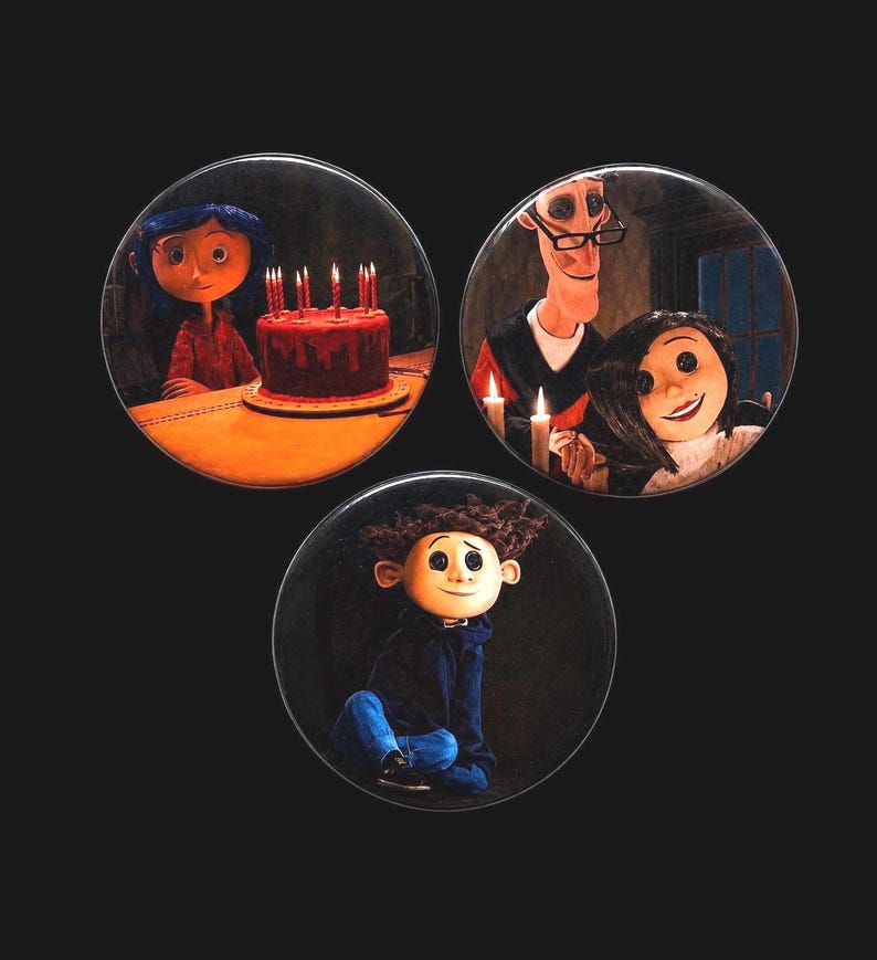 Coraline Button Set image 1