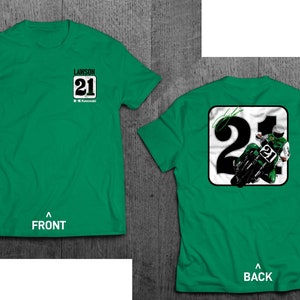 Eddie Lawson, Kawasaki, KZ 1000R, ZRX1200R Ama World Champion Tshirt 21