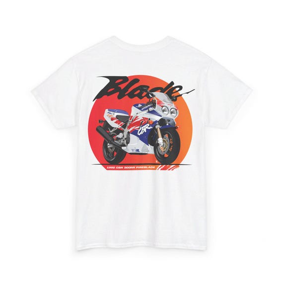 T-shirt Honda CBR900RR Fireblade Urban Tigre 1994 - Taille L, Noir, Marque Hi-Lite