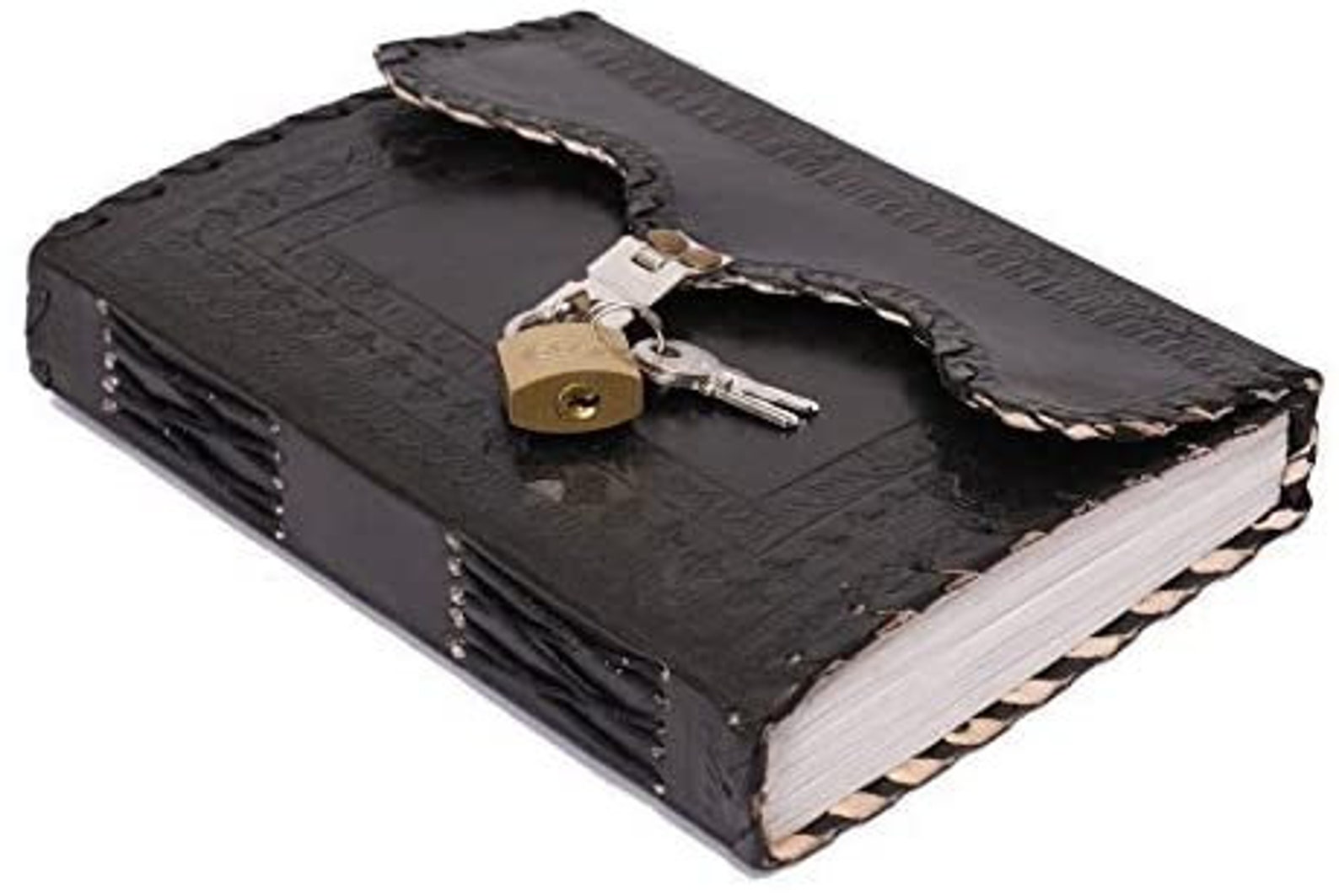 Leather Diary Journal with Lock Notepad Writing Book with Lock Etsy