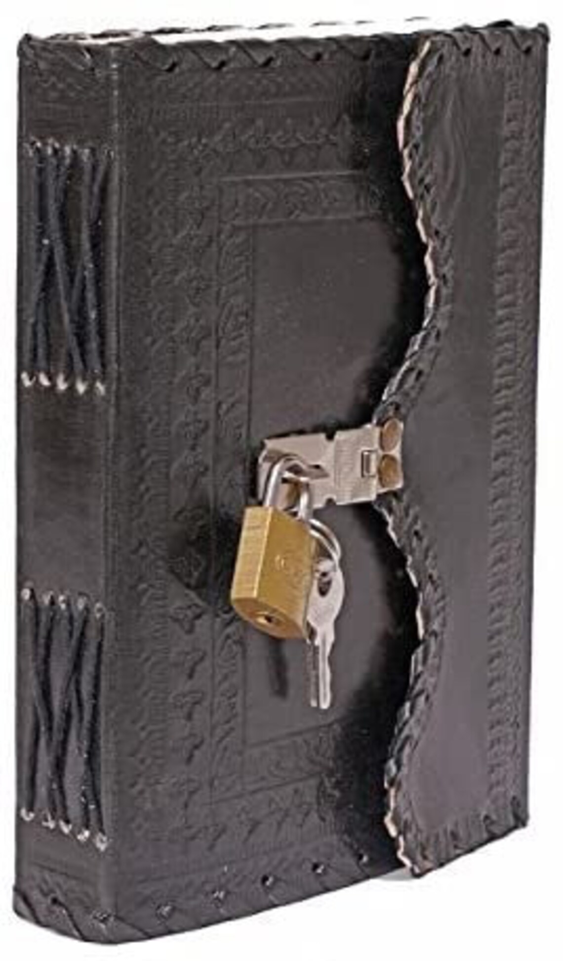Leather Diary Journal with Lock Notepad Writing Book with Lock Etsy