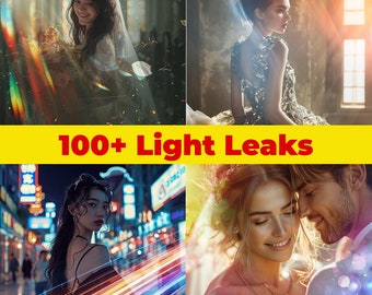 100+ Light Leaks Overlay, Digital Overlay, Bokeh overlays, Photoshop overlays, Color bokeh overlays, light leak bokeh, overlay, overlays,