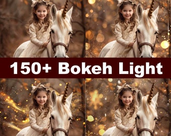 Plus de 150 superpositions Bokeh Light, superpositions Photoshop, grandes superpositions de bokeh, bokeh léger avec fuite, superpositions de bokeh et de lumière, filtre bokeh, superposition.
