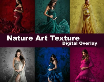 Natur Kunst Digital Overlay, Digitaler Hintergrund, Mutterschaft Digital Backdrop, Mutterschaft Overlay, Digitale Kulissen, Photoshop Overlay.