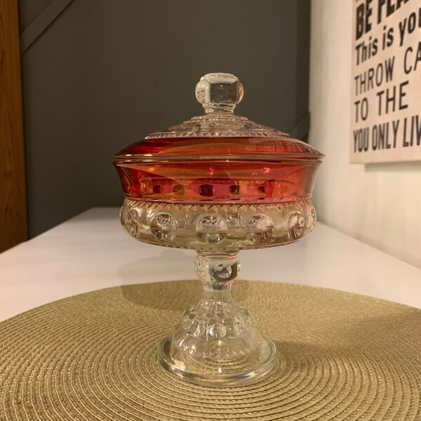 Pedestal Candy Dish Etsy