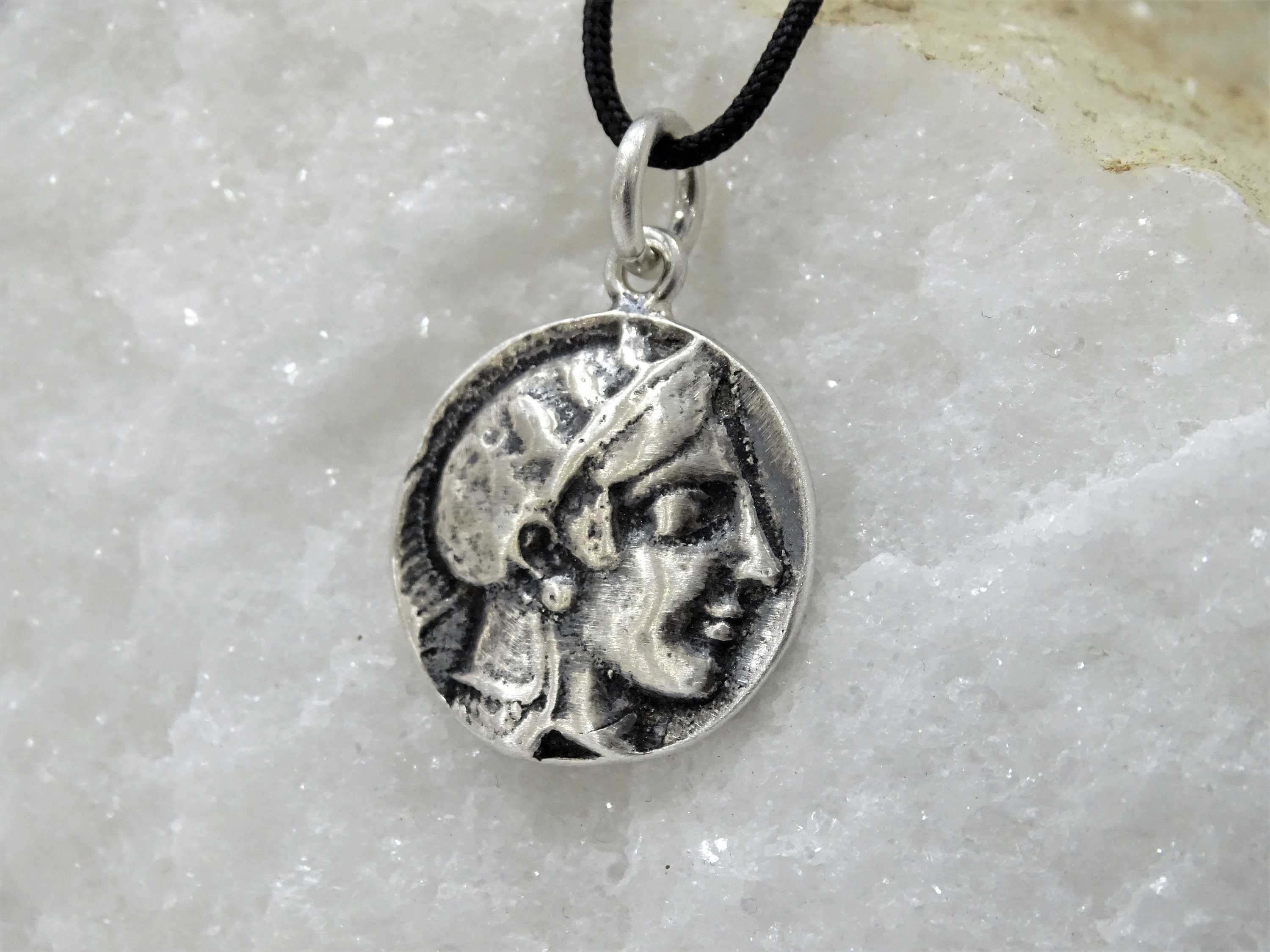 moneda griega de tetradracma ateniense de plata Etsy España