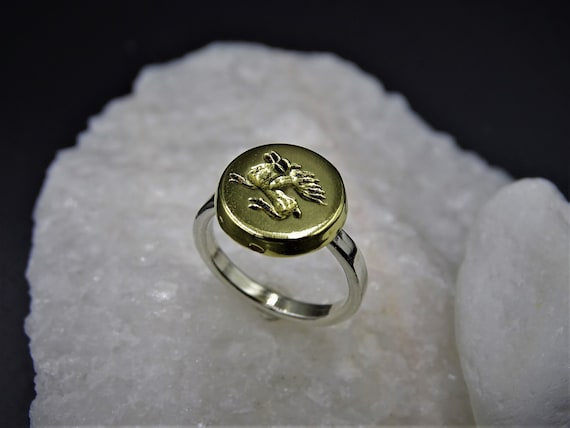 ★Q2402★13号 シルバー銀リング (A56) 古代　瑪瑙　印章　指輪 ☆Q2402☆13号 シルバー銀リング (A56) 古代瑪瑙印章指輪