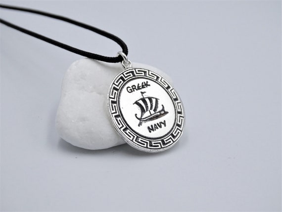 Navy pendant sale
