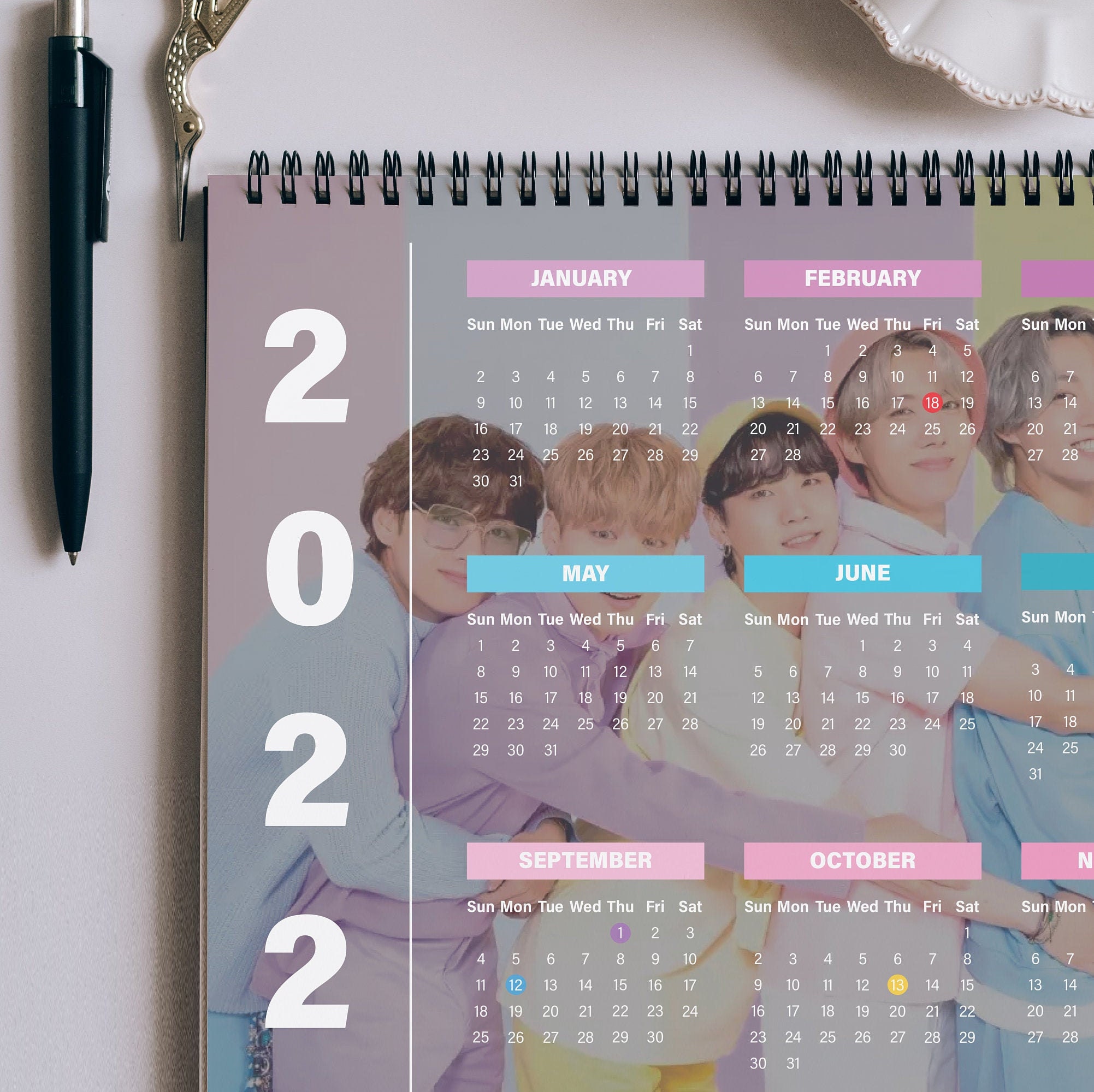 Date De Bts 2023 Desk Calendar IMAGESEE