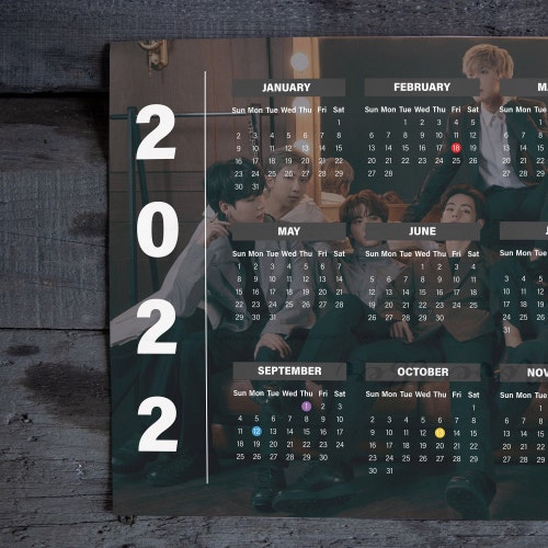 bts 2022 calendar bts printable calendar bts wall calendar etsy australia