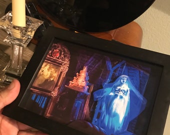 Disney's Haunted Mansion color changing 3d printed wall plaque Art ...