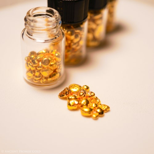 24K 99.99% Pure Solid Gold Grain the Most Beautiful and - Etsy