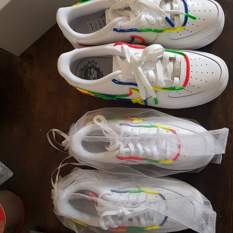 drippy nike air force 1