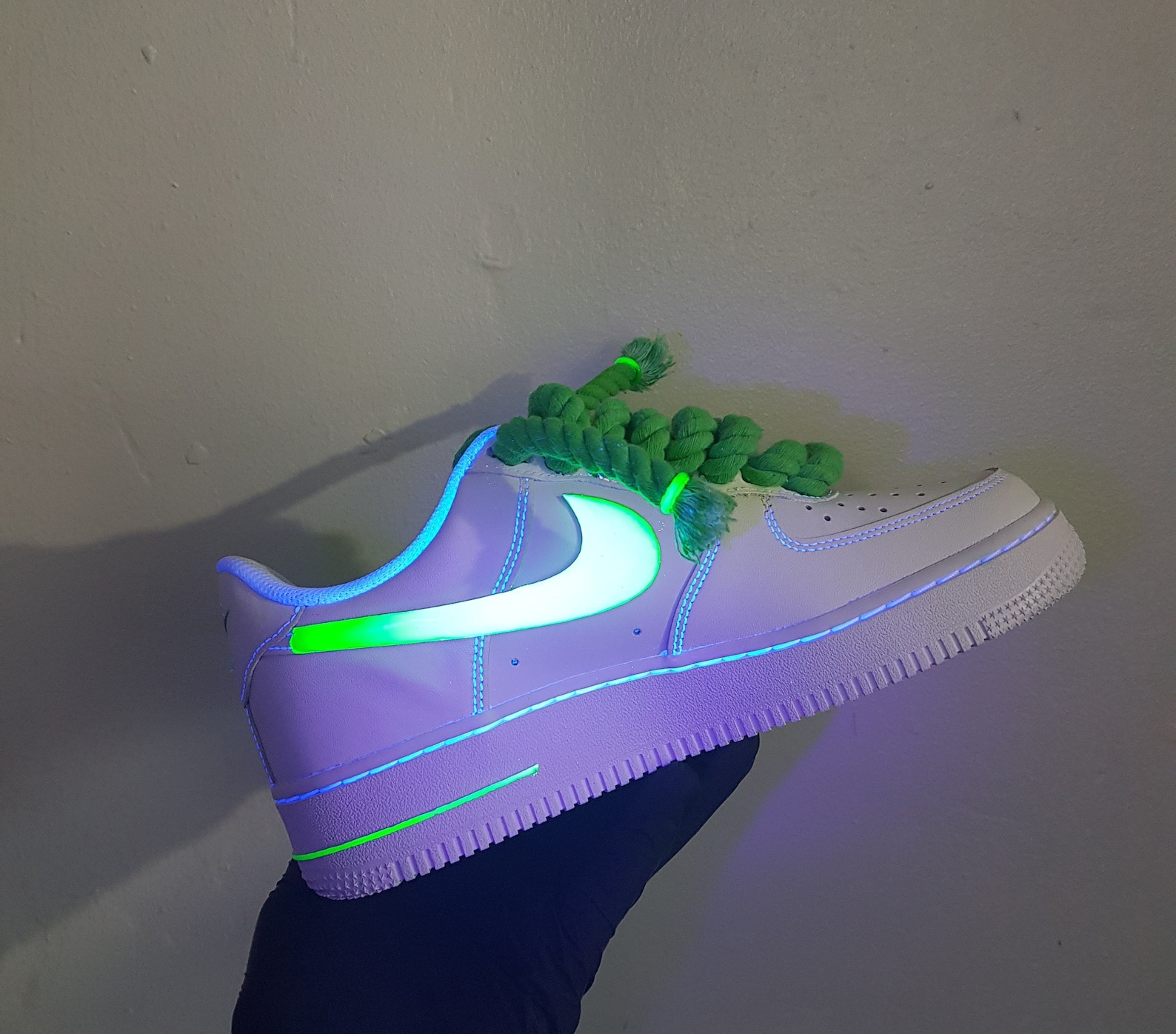 uv color changing air force ones