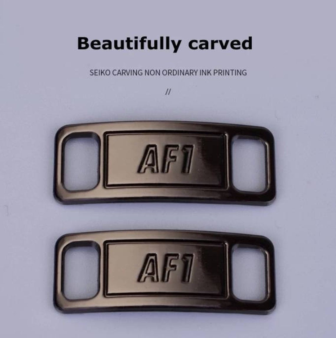 Nike Air Force 1 AF1 Custom Shoelace Charm Buckle 20 Etsy