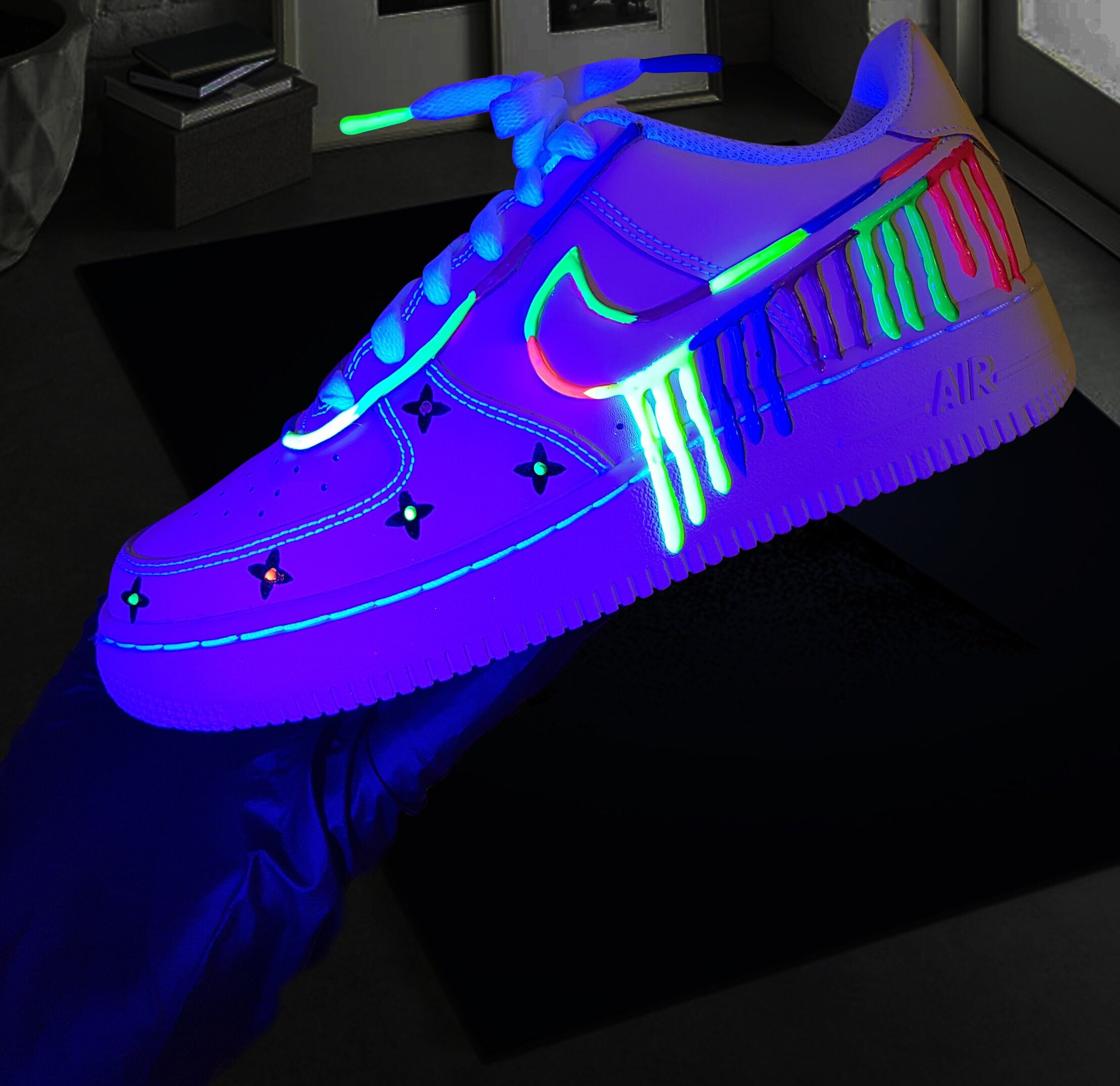 Custom Air Force One 1 Women's Shoes Etsy