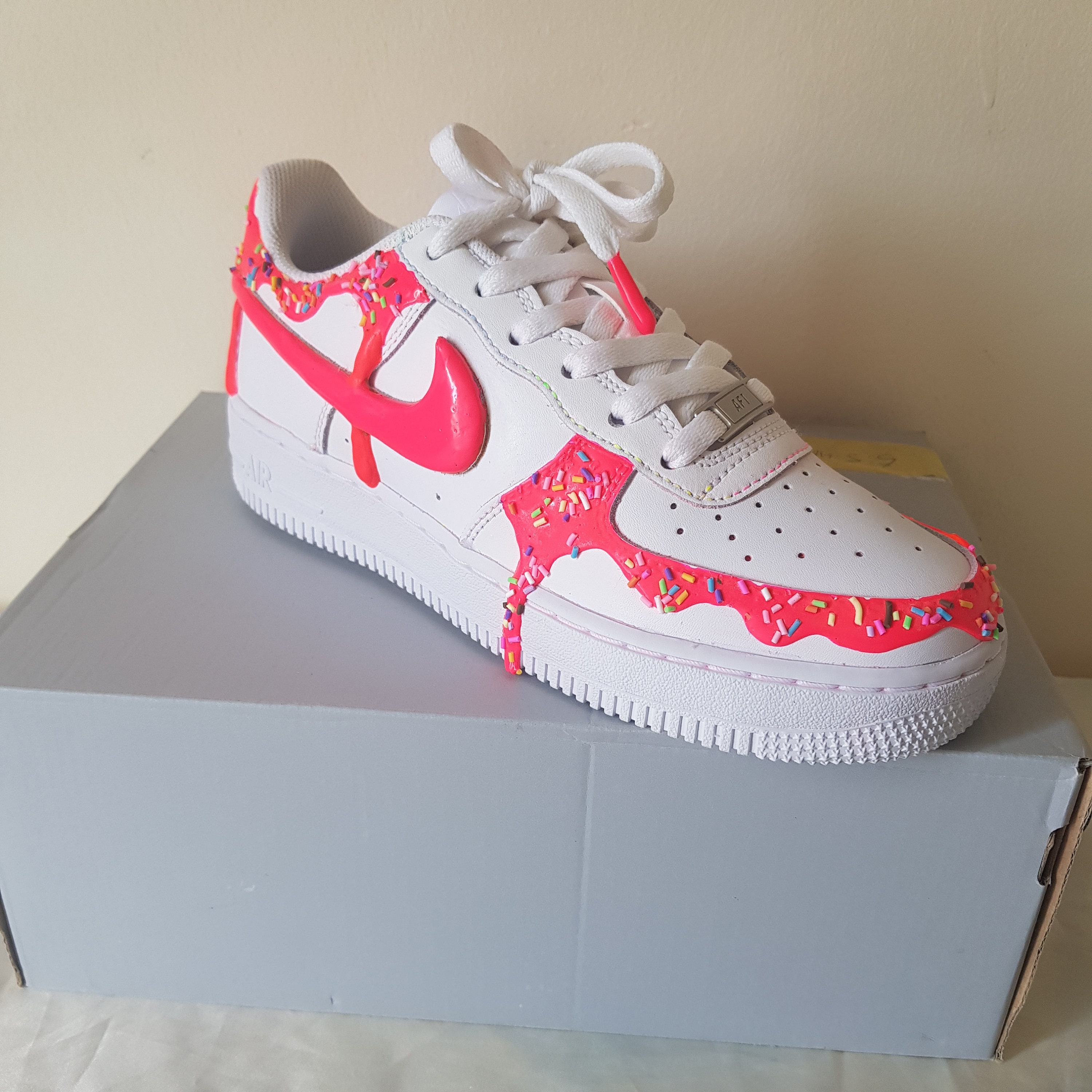 Air force top 1 pink camo
