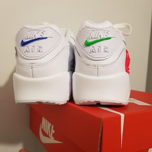 Custom Nike Air Max 90 Sneakers | Hand-Painted Drip Design | Personalized Streetwear Shoes | Retro Gift image 10
