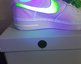 Air Force Nike Con Luz Glow In The Dark Nike Air Force 1, White