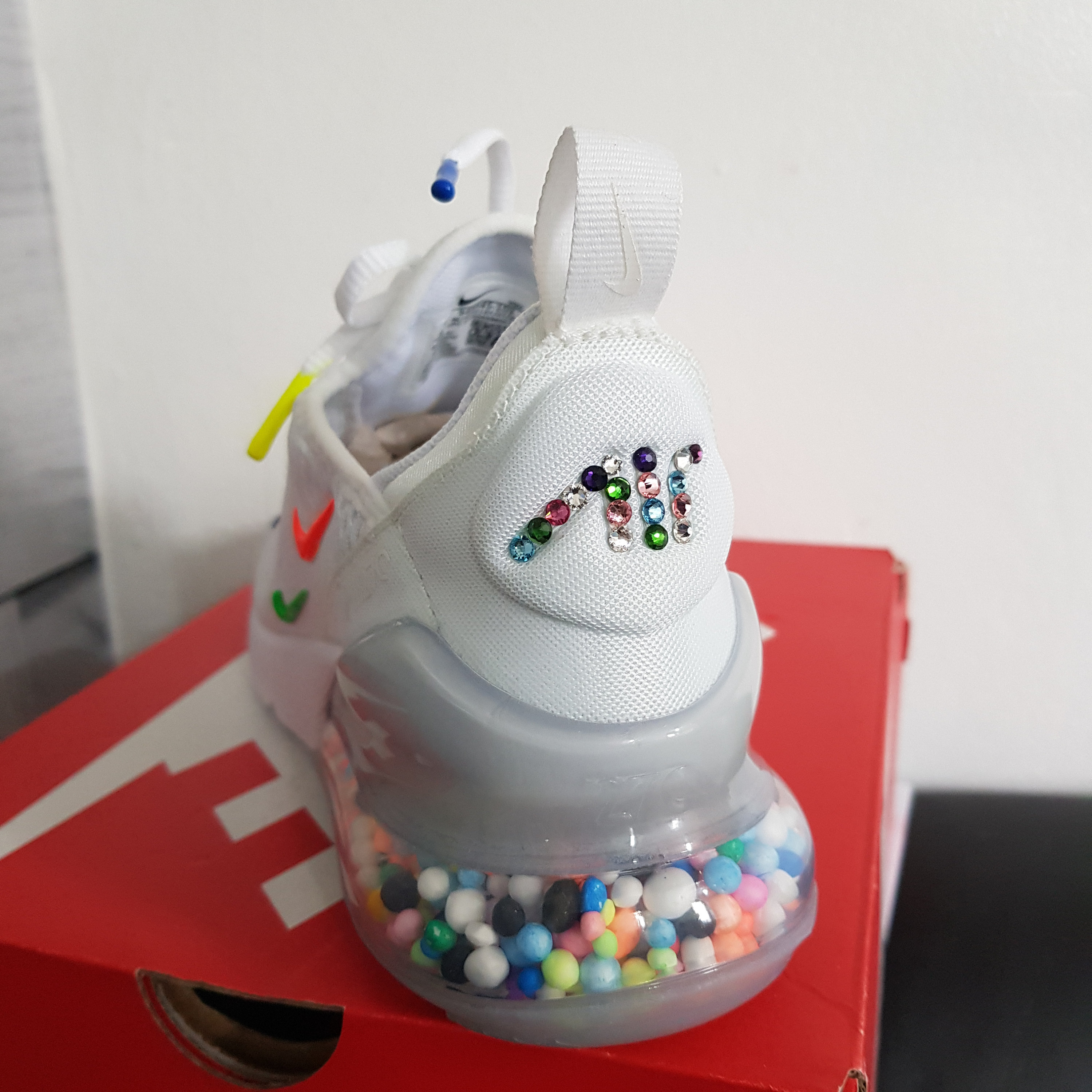 nike 270 with beads