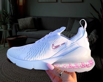 swarovski nike air max 270 shoes blinged out with swarovski