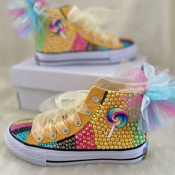 Toddler girl Kids bling pearl 2nd Birthday 3rd birthday Shoes - customized name shoes Birthday Shoes- 1st Birthday Shoes -