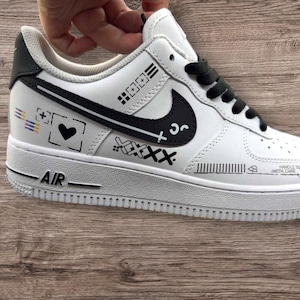 Custom sneakers,Print Stream csgo Nike Air Force One Style, handmade with wash-resistant protection, unique and stylish — perfect as a gift.