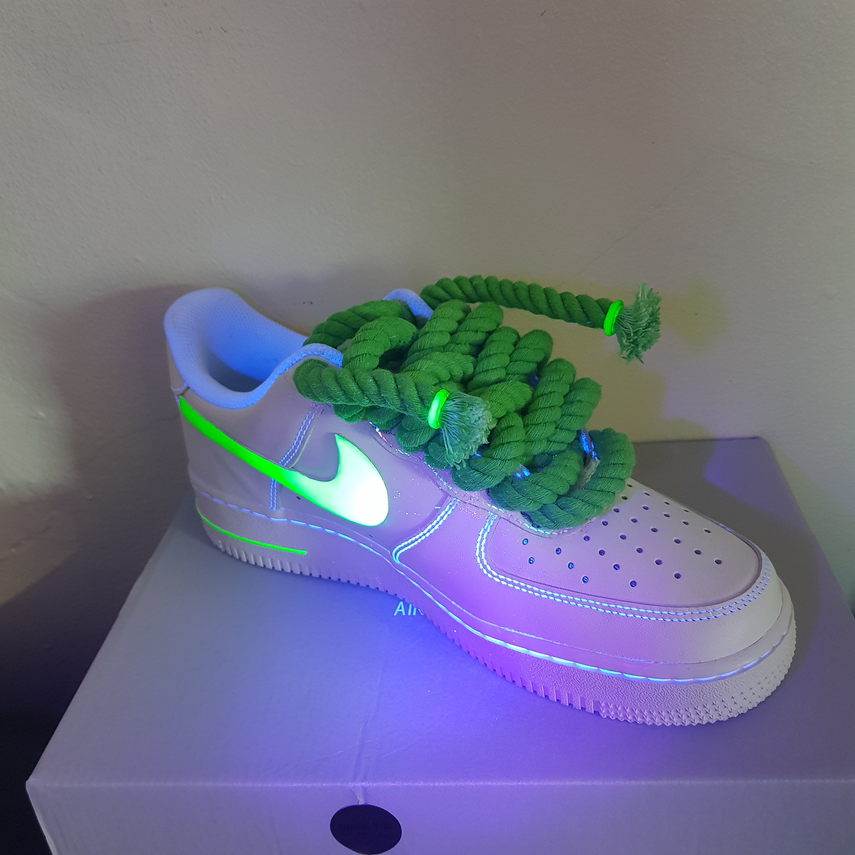 uv color changing air force ones