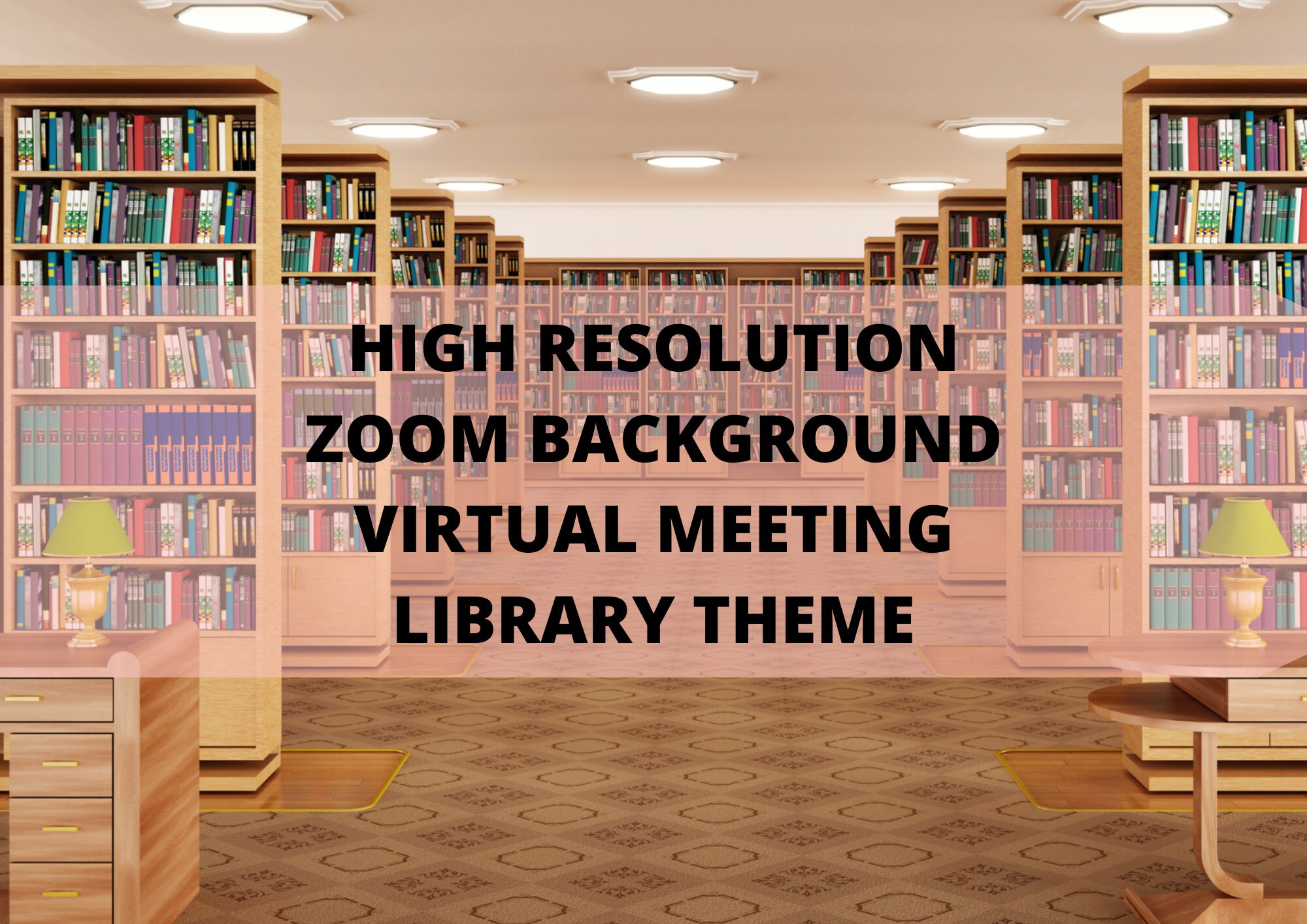 20 Zoom Backgrounds Home Office Backdrop Meeting Background Virtual ...